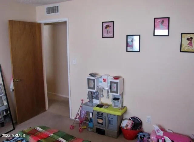 a workspace with furniture and window