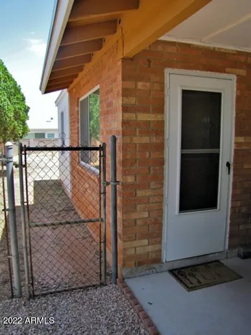 a front view of house with garage