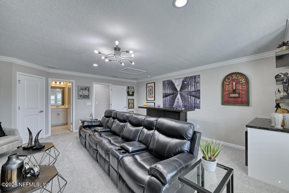 161 Archstone Way Street St. Augustine, FL 32092 - Photo 37 of 55 Upstairs Bonus Room - View 3