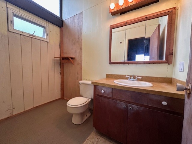 45-3303 Milo Street Honokaa, HI 96727 - Photo 19 of 28 a bathroom with a toilet sink and mirror
