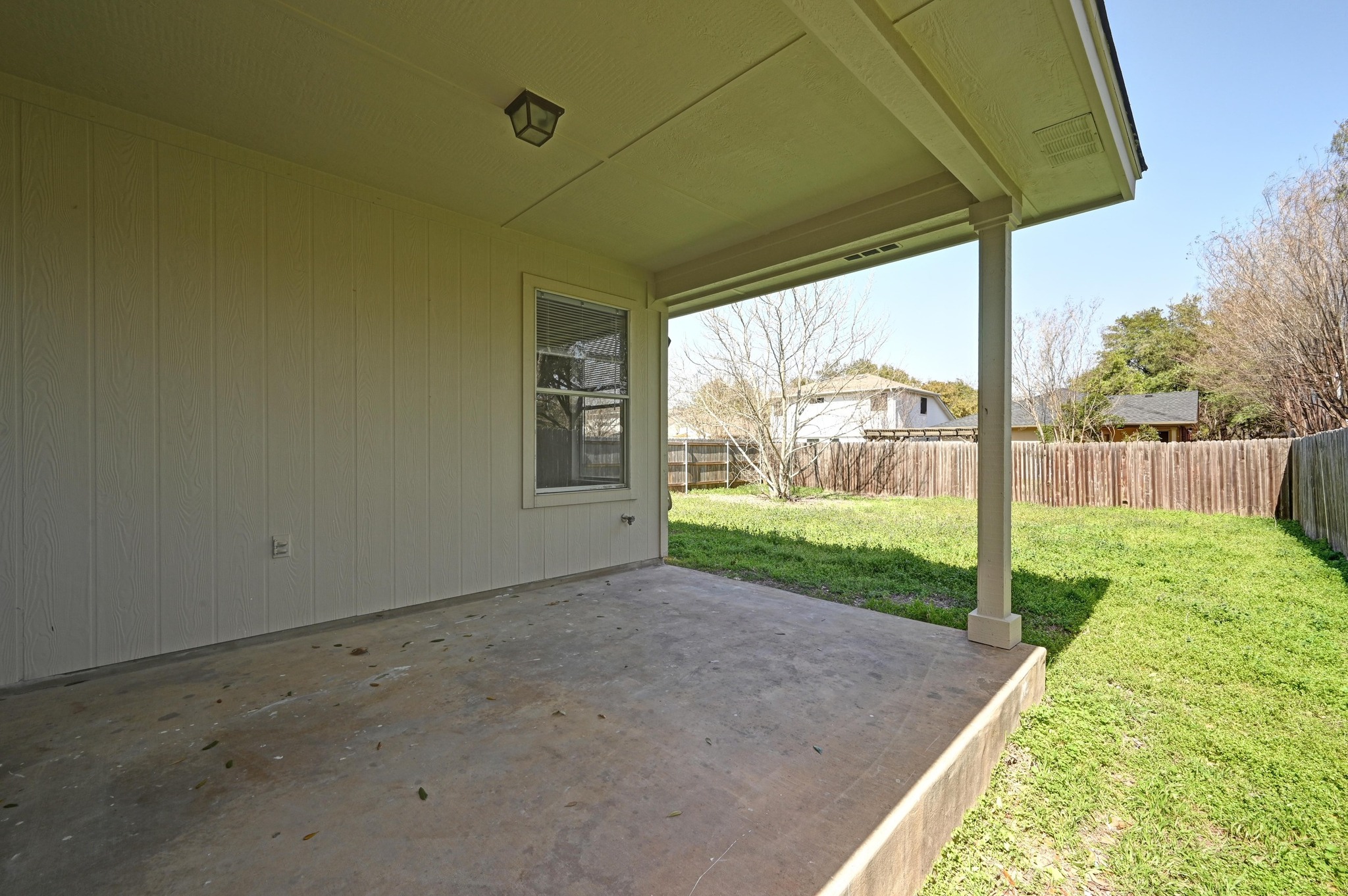 11106 Franklins Tale Loop Austin, TX 78748 - Photo 21 of 25 Fenced backyard featuring a patio