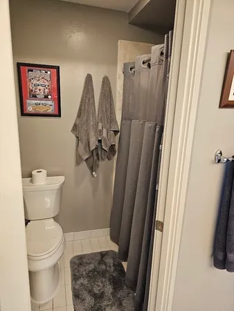 a view of a field with an ocean