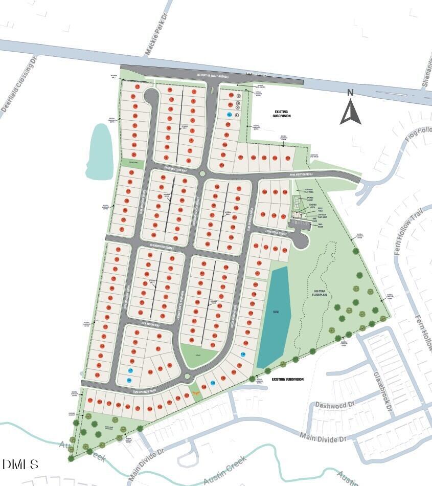 1104 Sun Spgs Road Wake Forest, NC 27587 - Photo 29 of 36 SITEMAP