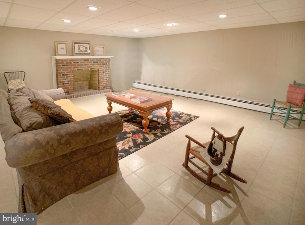 2670 Meetinghouse Road Jamison, PA 18929 - Photo 34 of 42 Finished basement w/fireplace