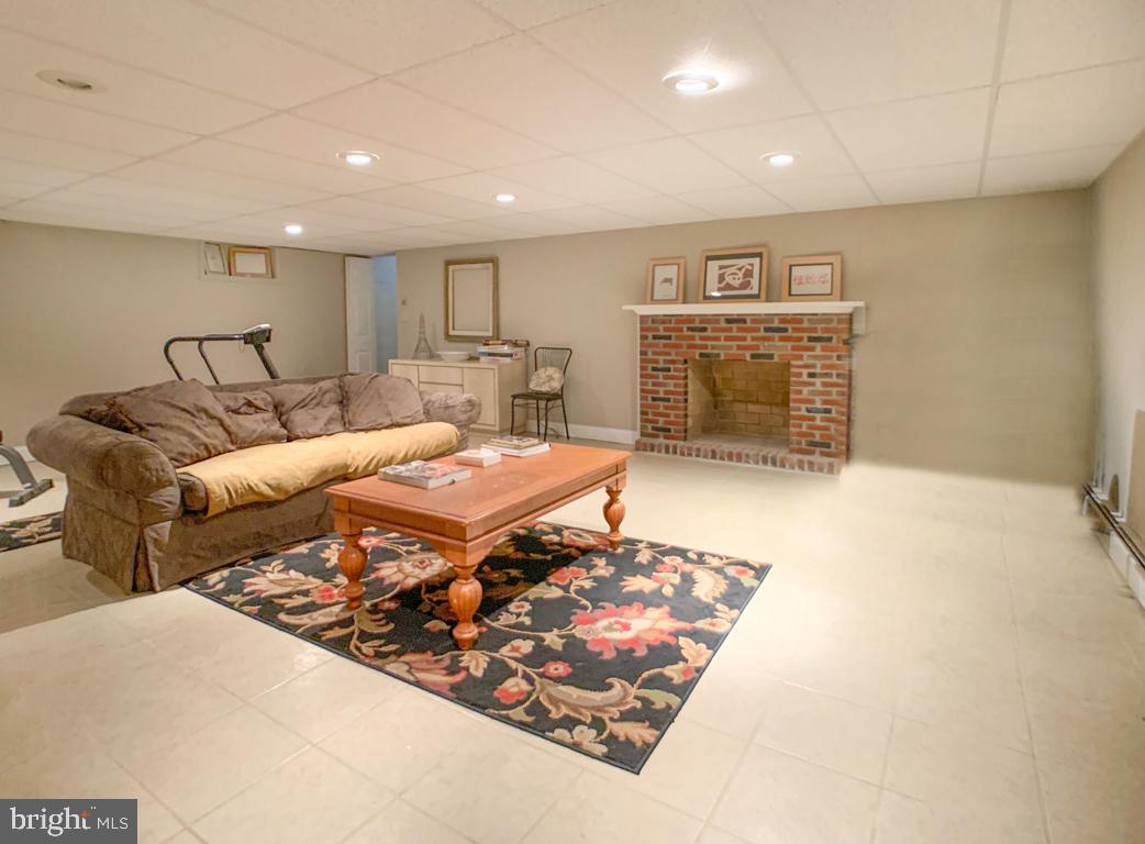 2670 Meetinghouse Road Jamison, PA 18929 - Photo 37 of 42 Finished basement w/fireplace