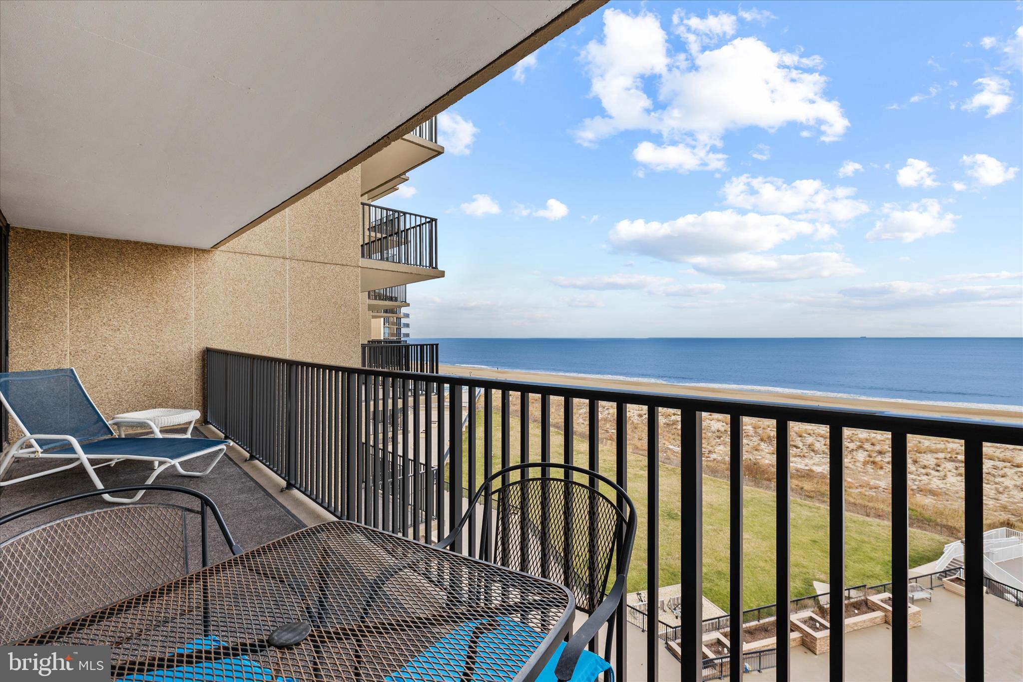 603 North Edgewater House Road, Unit 603N Bethany Beach, DE 19930 - Photo 22 of 40 a view of a balcony with chairs