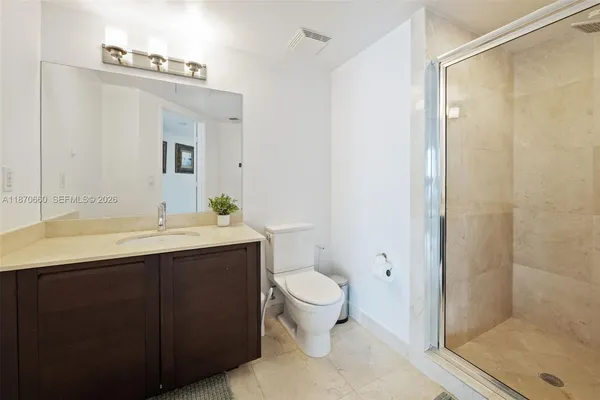 a view of hallway with washer and dryer