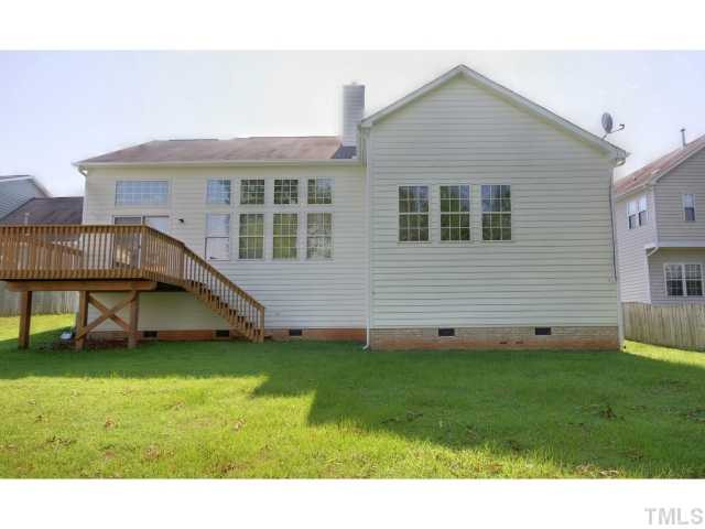 5904 Solitude Way Durham, NC 27713 - Photo 18 of 22 Fresh exterior paint, nice deck and back yard
