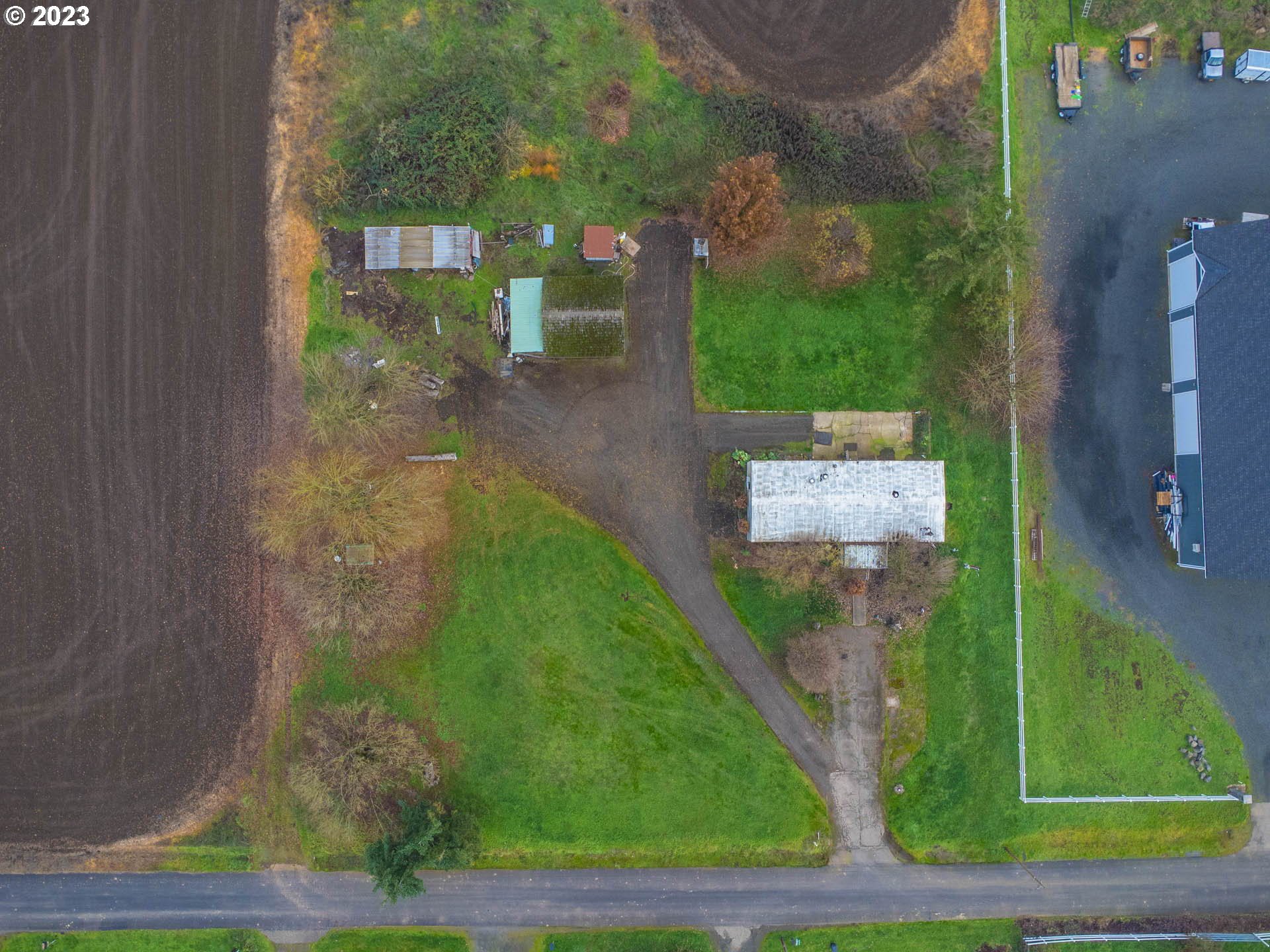 91467 Stallings Lane Eugene, OR 97408 - Photo 21 of 24 an aerial view of a house