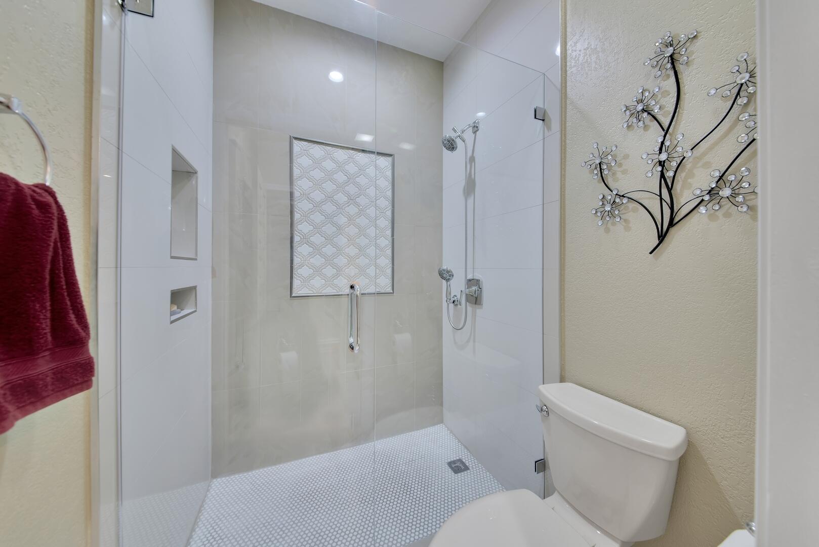 19261 Cherry Hills Terrace Boca Raton, FL 33498 - Photo 29 of 53 a bathroom with a shower and toilet