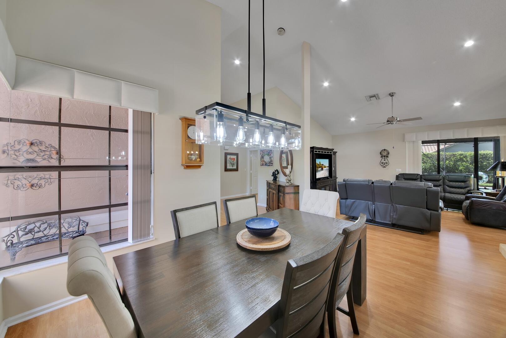 19261 Cherry Hills Terrace Boca Raton, FL 33498 - Photo 6 of 53 a view of a dining room with furniture