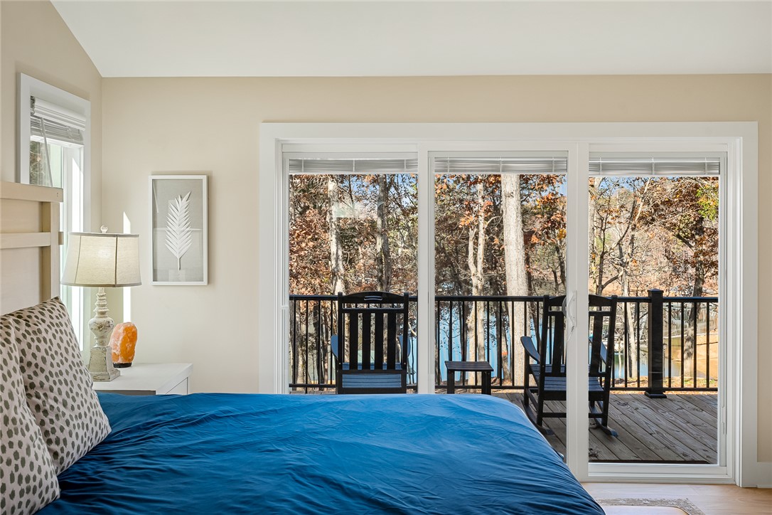 425 Graham Road Anderson, SC 29625 - Photo 22 of 49 Access to the deck overlooking the lake.