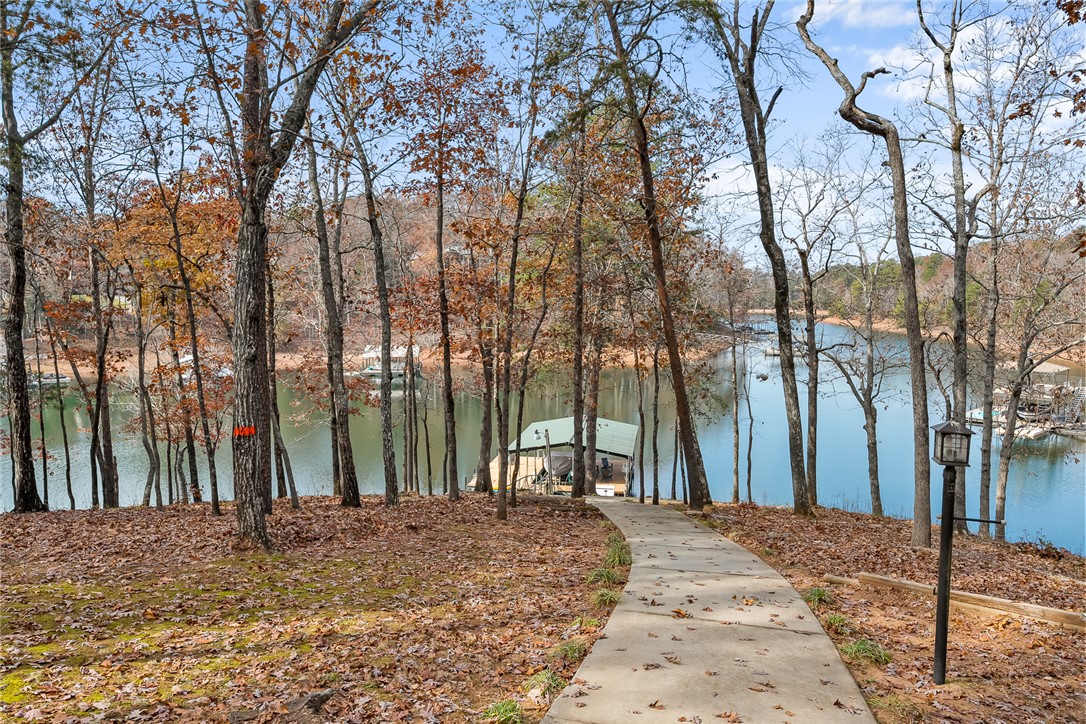 425 Graham Road Anderson, SC 29625 - Photo 41 of 49 Golf cart path to the lake.