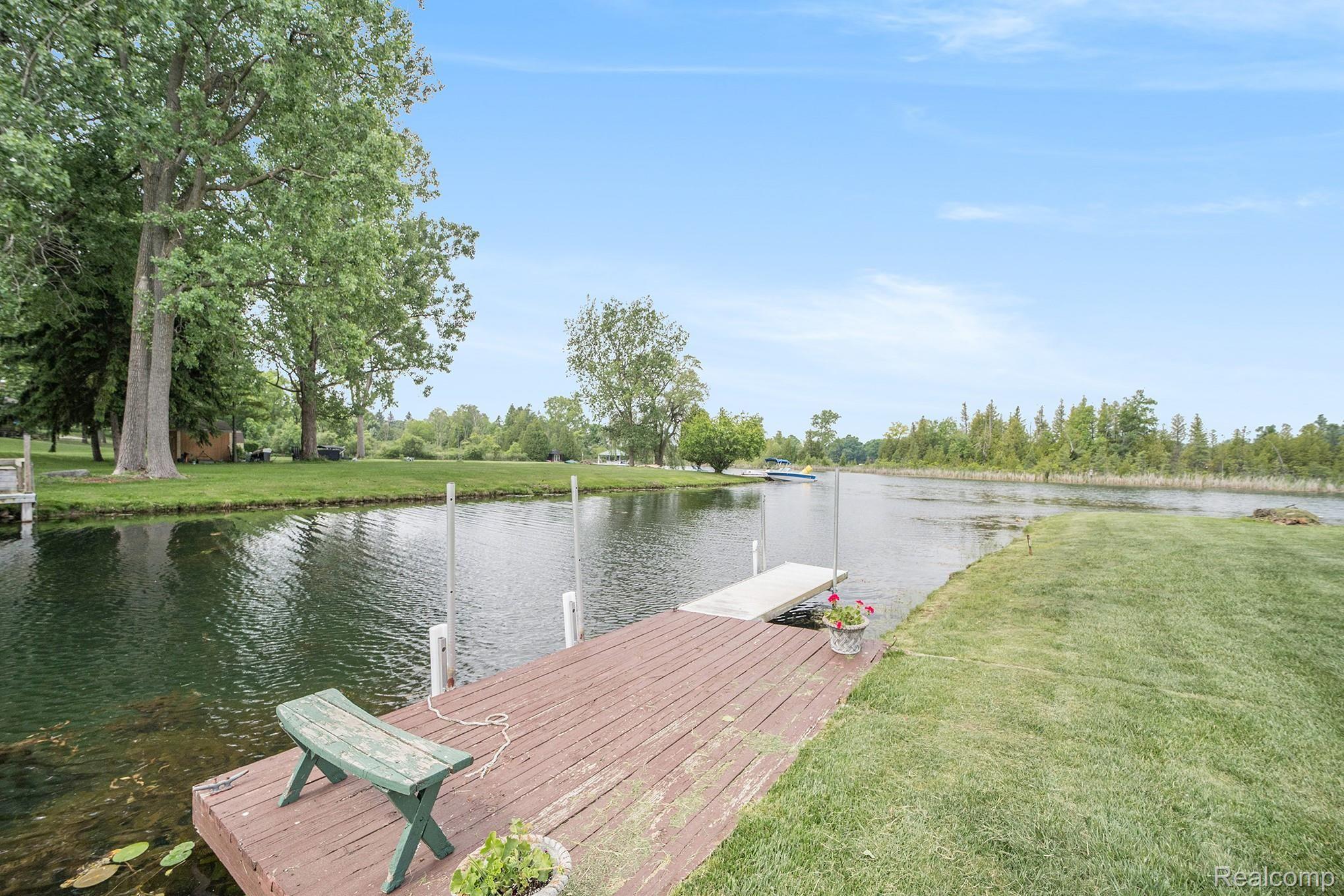 9705 Pine Knob Road Clarkston, MI 48348 - Photo 40 of 40 Dock view.jpg