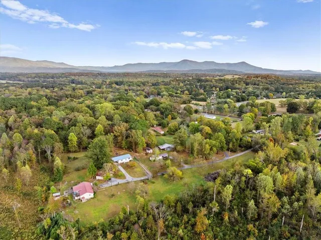 view of city and mountain
