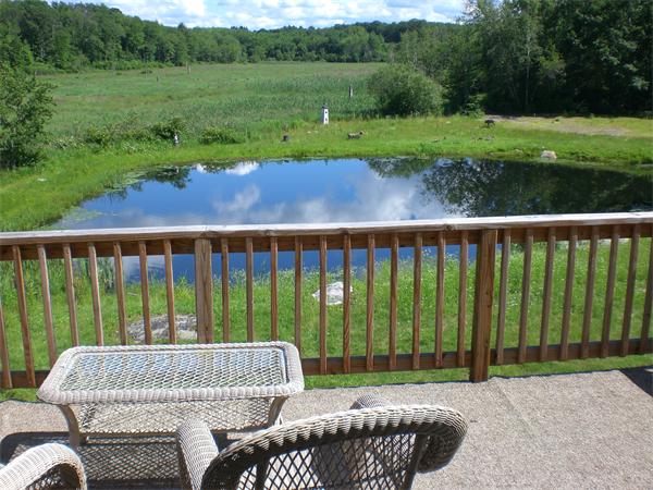 698 Town Farm Road Warren, MA 01083 - Photo 13 of 19 a view of a patio in backyard