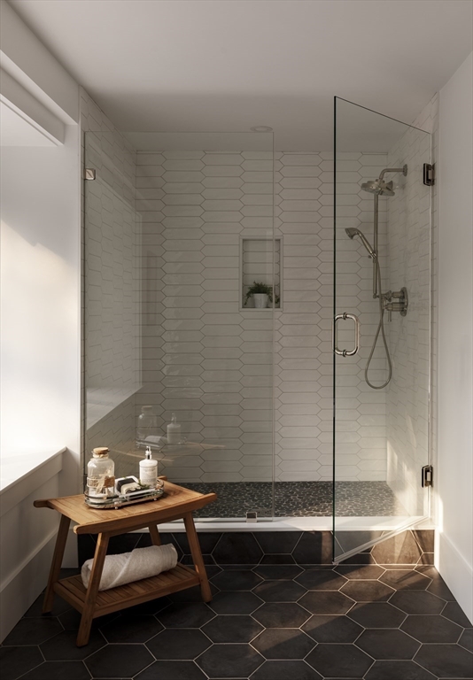 56 Hill Top Road Gloucester, MA 01930 - Photo 32 of 35 a bath room with a table and a potted plant