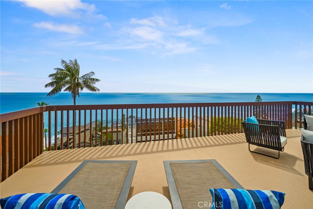 32041 Point Place Laguna Beach, CA 92651 - Photo 45 of 59 a view of a roof deck with furniture