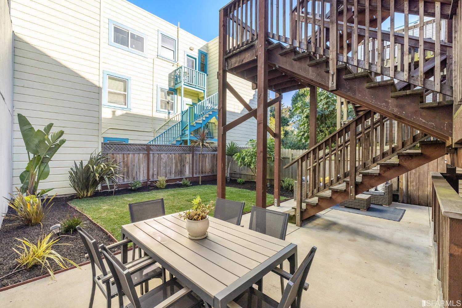 558 Central Avenue San Francisco, CA 94117 - Photo 21 of 23 a view of deck with patio