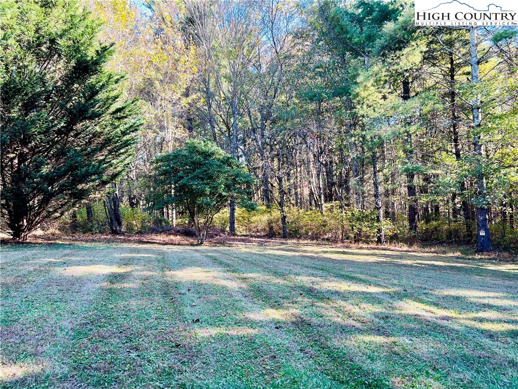 840 Golf Course Road Sparta, NC 28675 - Photo 26 of 35 a view of a house with a big yard and large trees