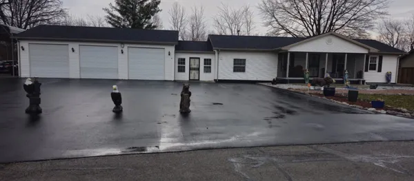 a view of a house with patio