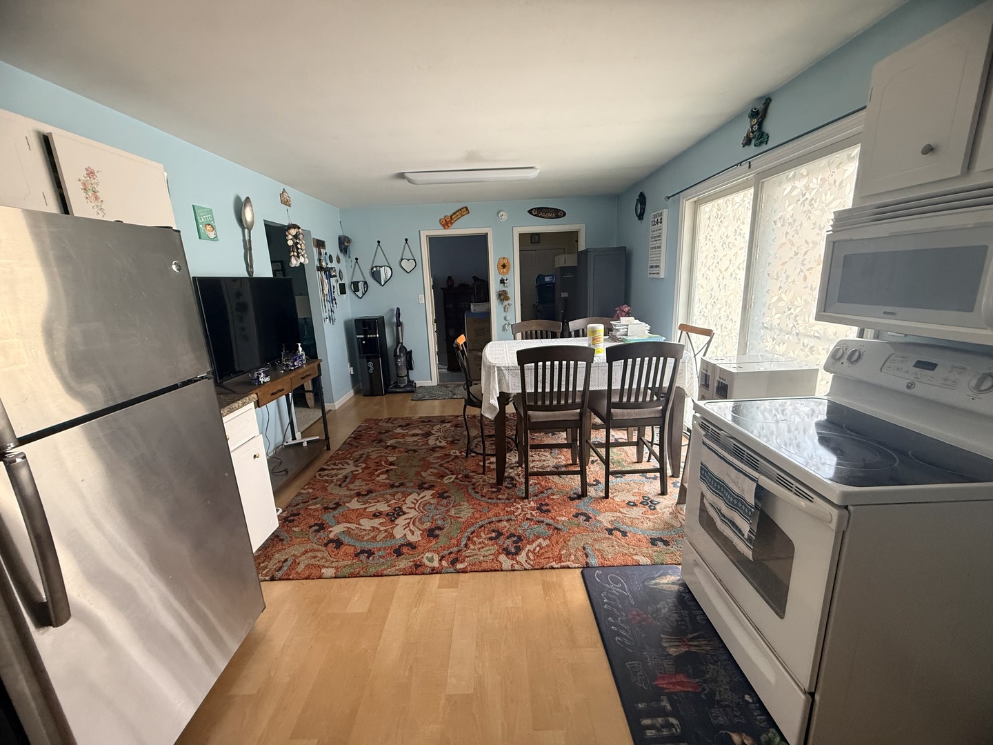 602 William Street Sesser, IL 62884 - Photo 21 of 39 a view of a kitchen with dining table and chairs