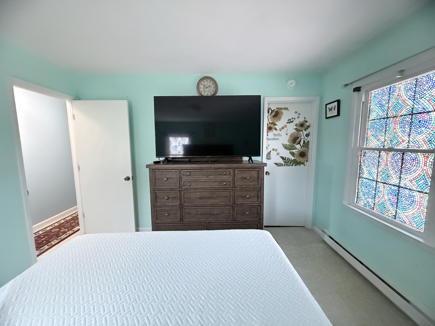 602 William Street Sesser, IL 62884 - Photo 39 of 39 a bedroom with window and flat screen tv