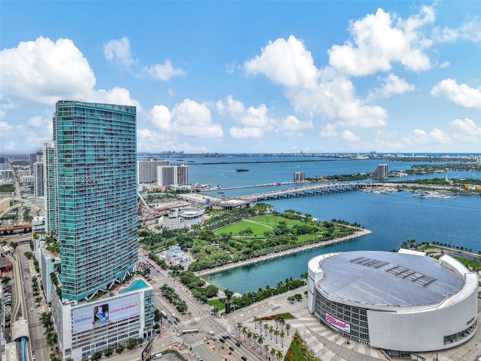 888 Biscayne Boulevard, Unit 5010 Miami, FL 33132 - Photo 14 of 18 a view of a lake and outdoor space