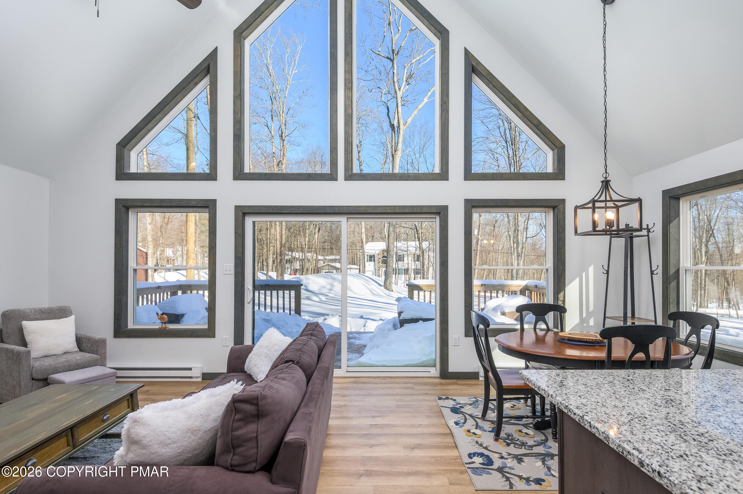 1819 Stag Run Pocono Lake, PA 18347 - Photo 3 of 40 a living room with furniture and a large window