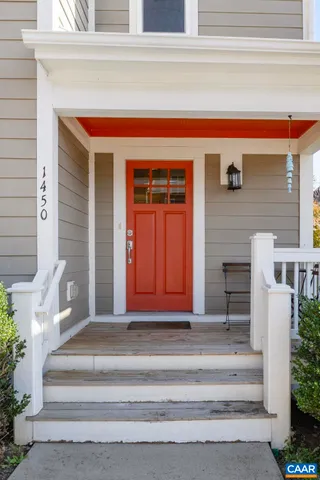 a view of entrance front of house