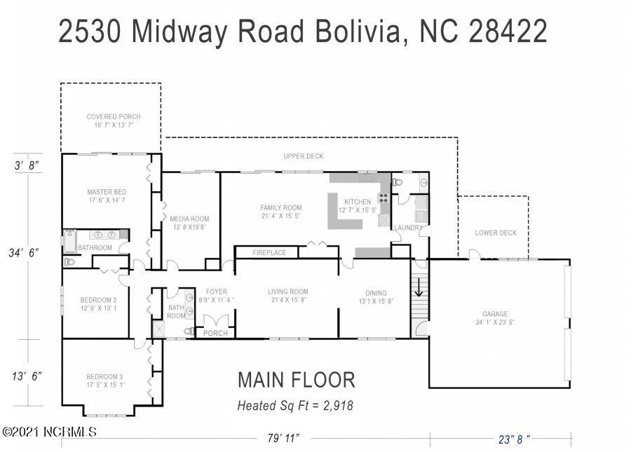 2530 Midway Road Southeast Bolivia, NC 28422 - Photo 88 of 90 floor plan