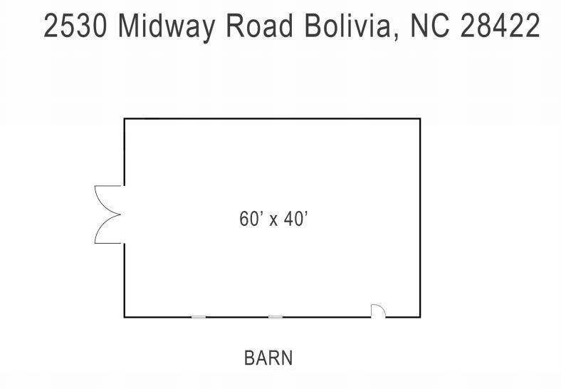 2530 Midway Road Southeast Bolivia, NC 28422 - Photo 90 of 90 barn floor plan