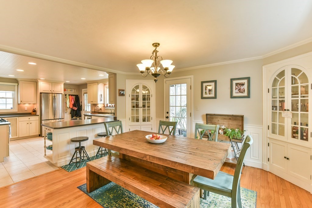 243 Beverly Road Worcester, MA 01605 - Photo 19 of 41 a dining hall with dining table and chairs