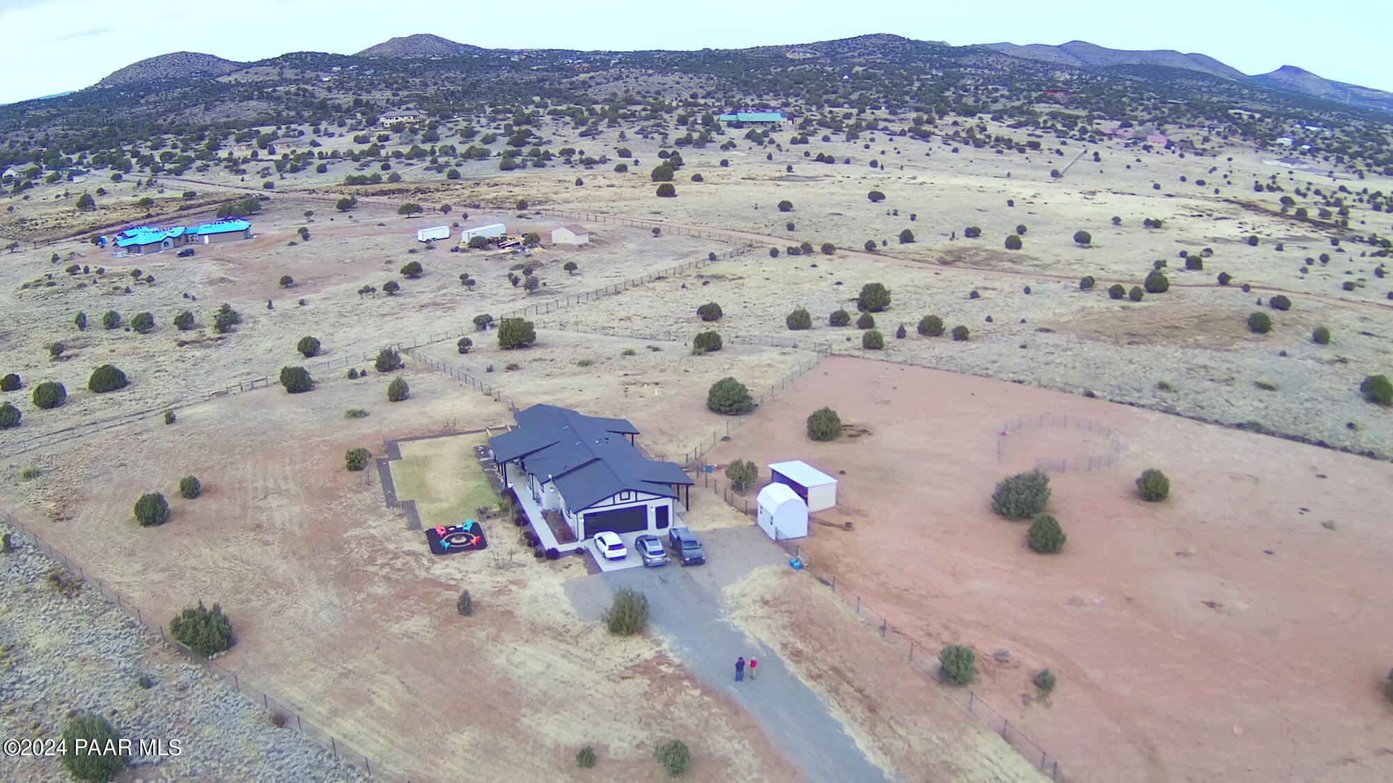 630 Bandit Ridge Road Prescott, AZ 86305 - Photo 33 of 39 Terrell Drone ToGarageMtns