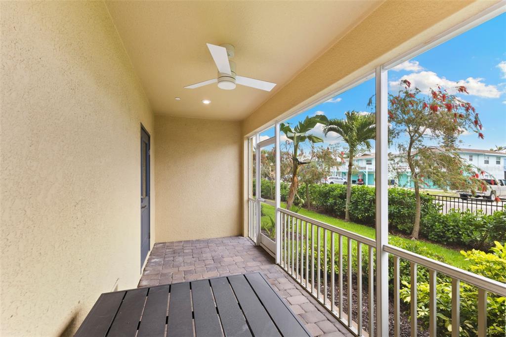 2503 Coral Court Indian Rocks Beach, FL 33785 - Photo 33 of 42 a view of a porch with wooden floor