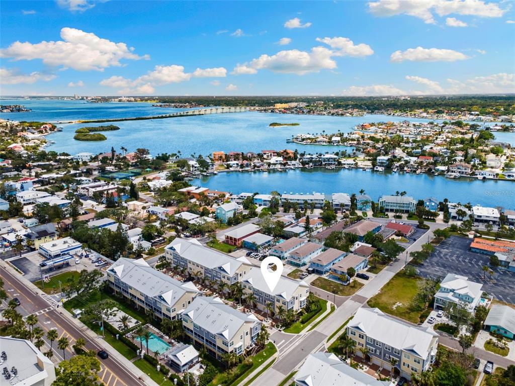 2503 Coral Court Indian Rocks Beach, FL 33785 - Photo 38 of 42 an aerial view of a city