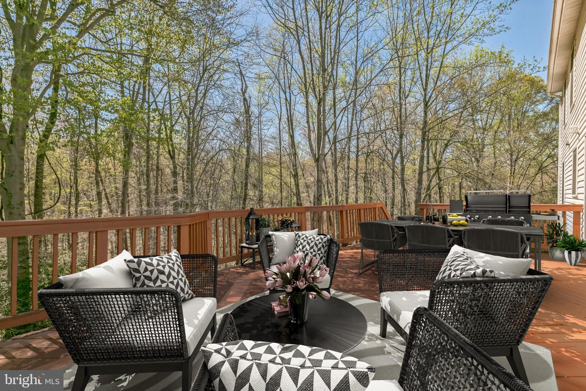 7567 Cloud Court Springfield, VA 22153 - Photo 36 of 46 Virtually Staged Deck