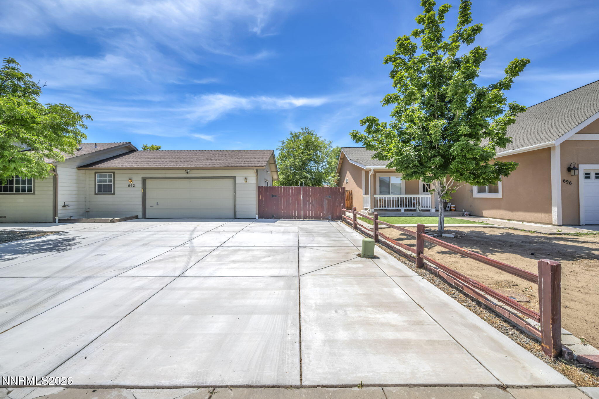 692 Lassen Way Gardnerville, NV 89460 - Photo 1 of 34 a house view with a outdoor space