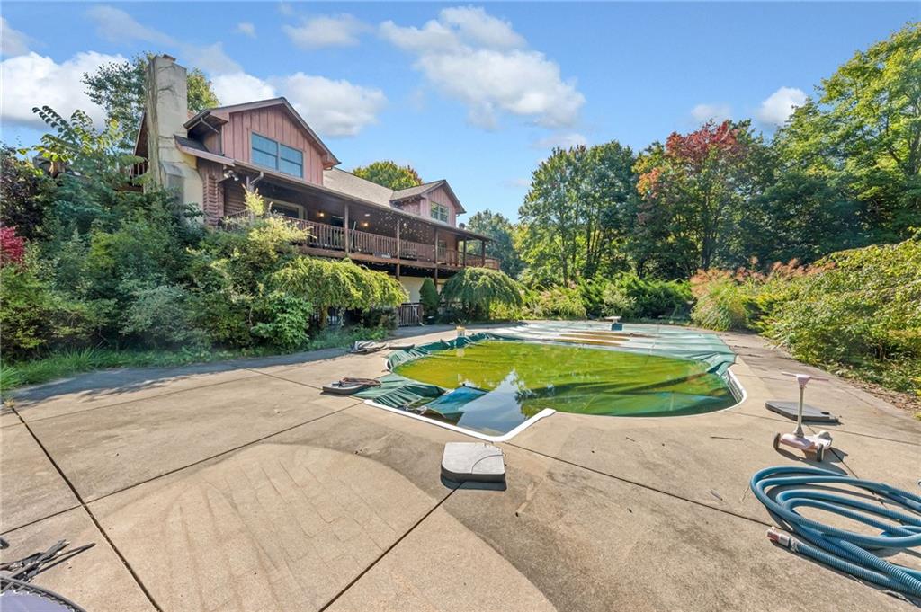 145 Snyder Drive Rochester, PA 15074 - Photo 6 of 37 a view of outdoor space yard swimming pool and deck