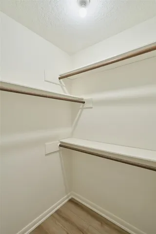 a view of staircase with white walls and white walls