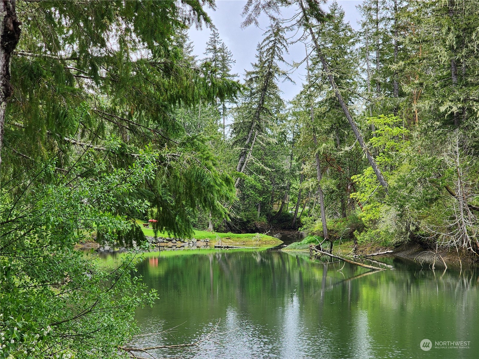 161 East Geist Point Road Shelton, WA 98584 - Photo 3 of 14 a view of lake with green space