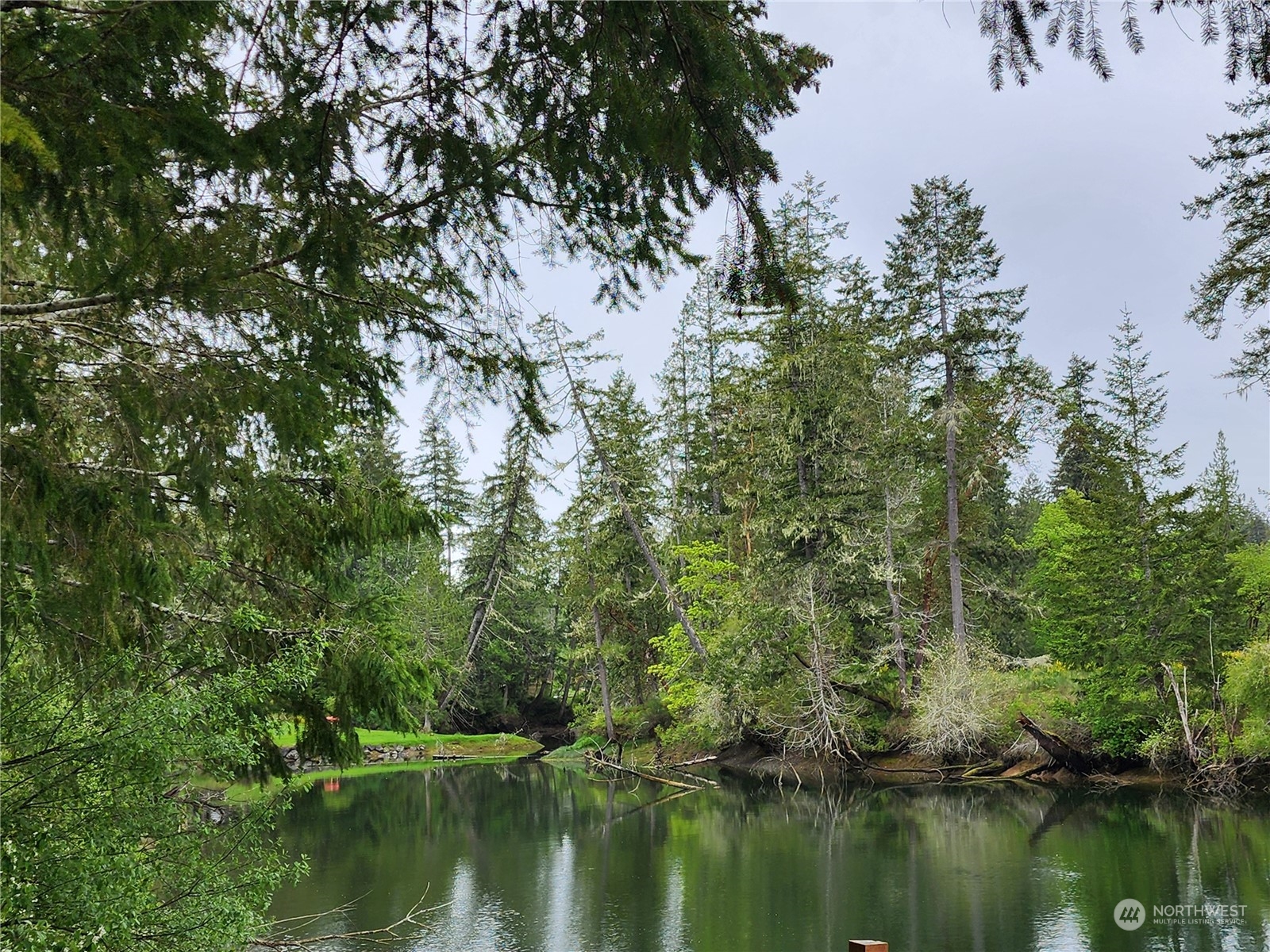 161 East Geist Point Road Shelton, WA 98584 - Photo 4 of 14 a view of lake with green space