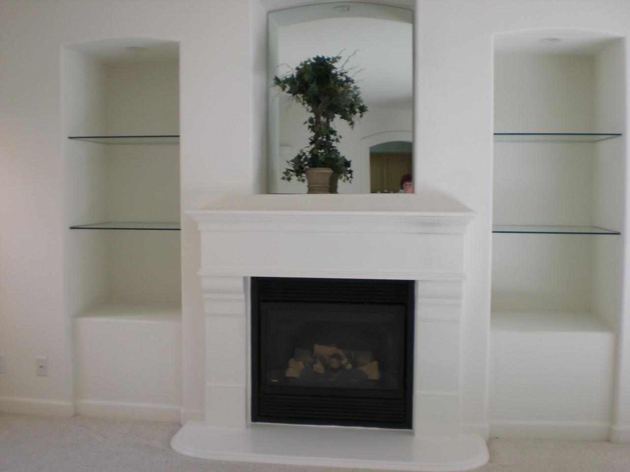 4706 Greenway Road Santa Barbara, CA 93110 - Photo 5 of 10 Living room fireplace