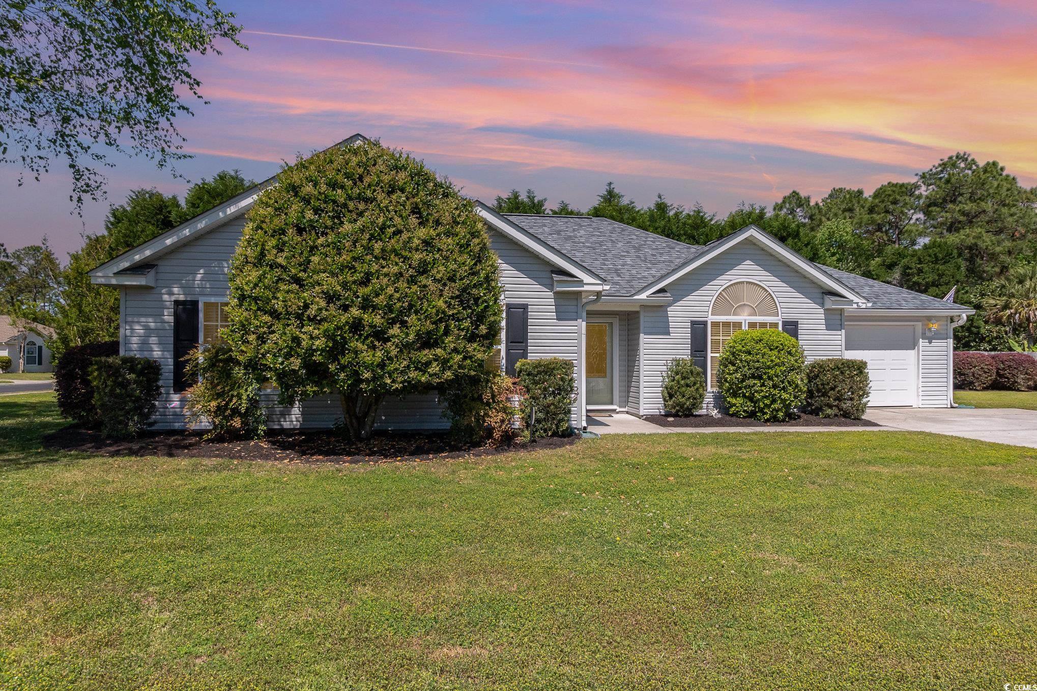 2654 Wild Game Trail Myrtle Beach, SC 29588 - Photo 30 of 37 Ranch-style home featuring an attached garage, roo