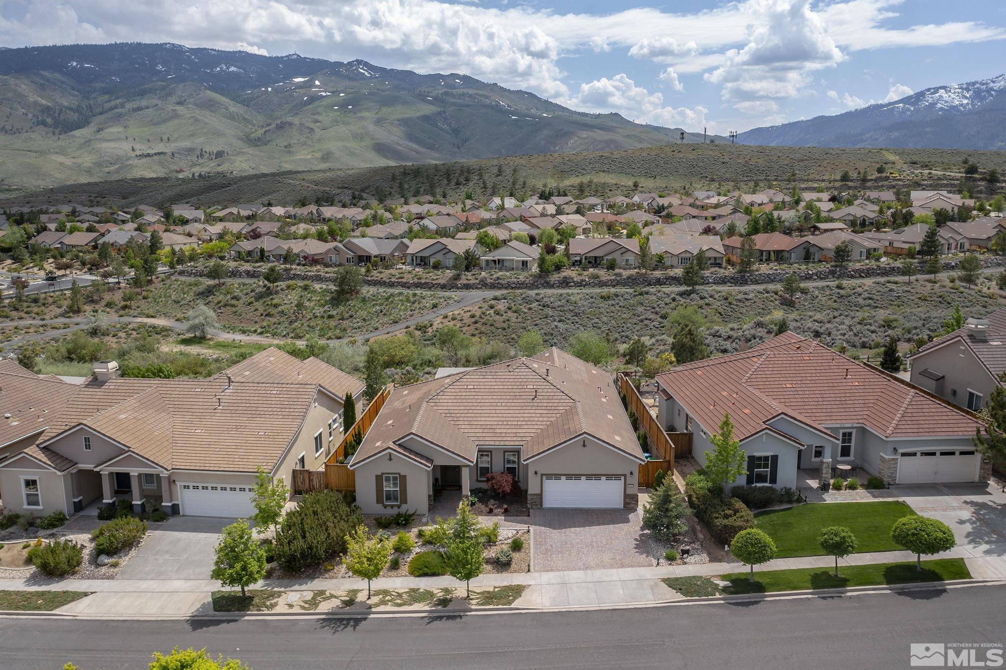 1465 Meridian Ranch Drive Reno, NV 89523 - Photo 33 of 40 an aerial view of multiple house