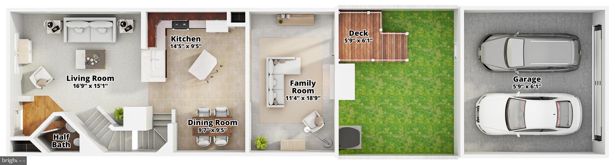 12044 Chestnut Glen Road Clarksburg, MD 20871 - Photo 38 of 52 Main level with Garage