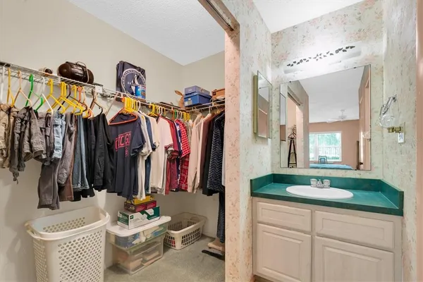 a bathroom with a shower and a bathtub