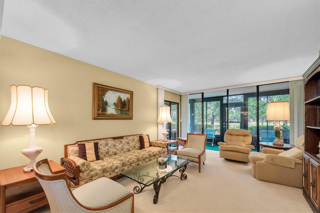 12300 Vonn Road, Unit 4101 Largo, FL 33774 - Photo 8 of 46 a living room with furniture and a large window