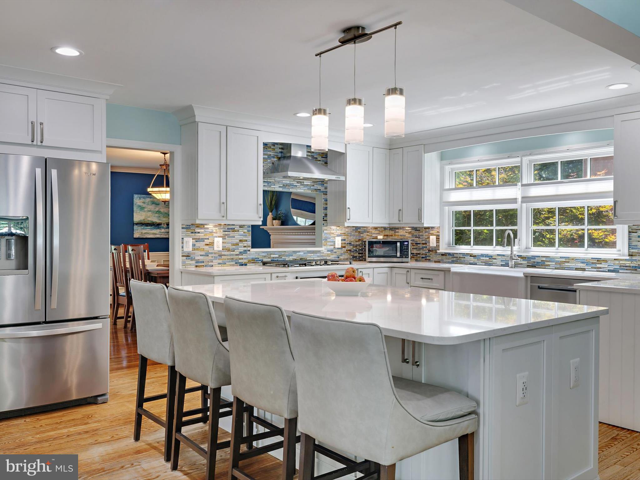 6 Brice Road Annapolis, MD 21409 - Photo 13 of 107 Kitchen w/ Passthru to Dining