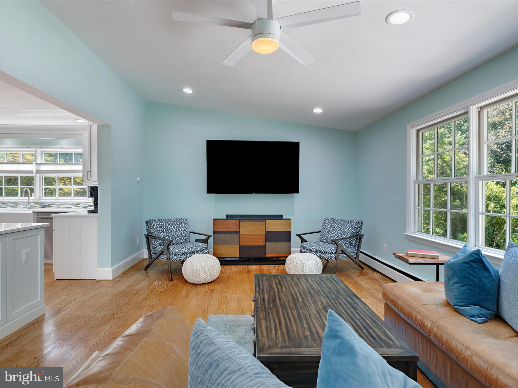 6 Brice Road Annapolis, MD 21409 - Photo 20 of 107 a living room with furniture and a flat screen tv
